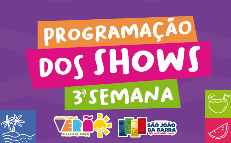 Programação do fim de semana tem Falcão mais cedo no domingo