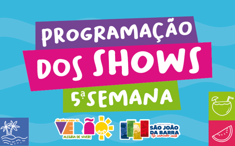 Shows nacionais, regionais e locais agitam o fim de semana em São João da Barra