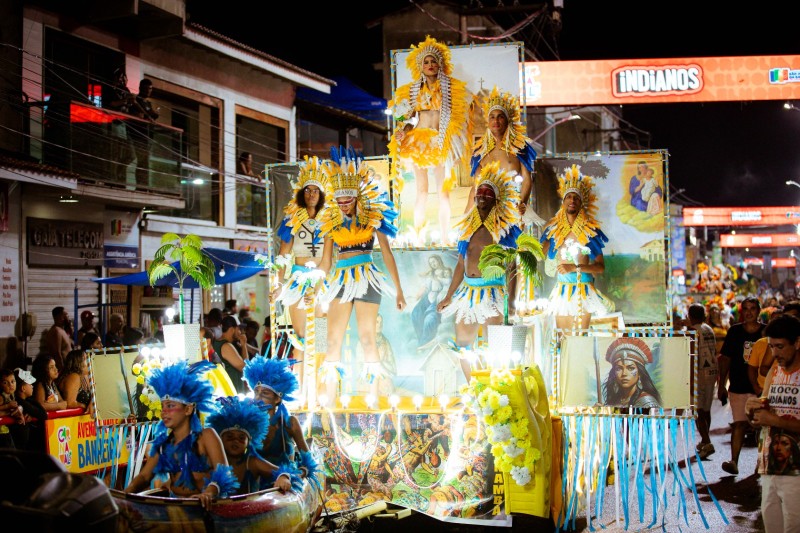 Indianos mantém a tradição no Carnaval de São João da Barra
