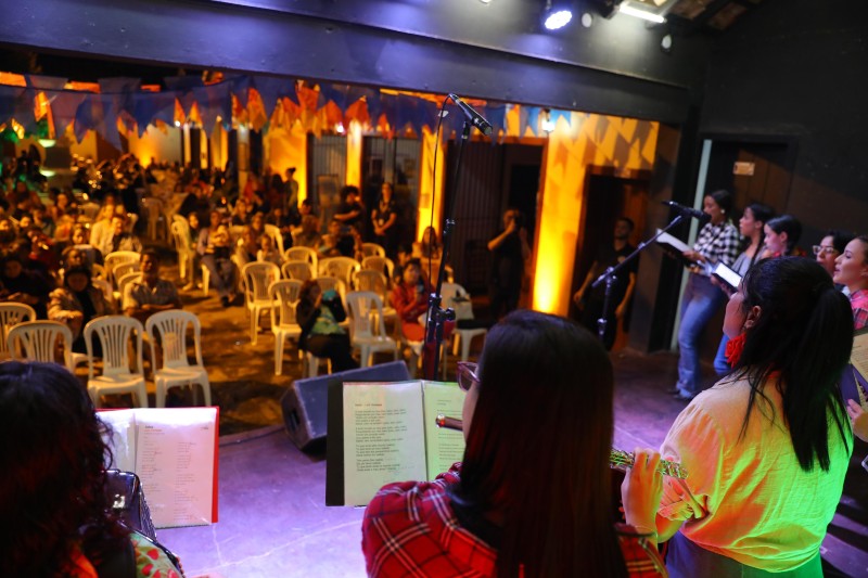 Café Literário do Circuito Junino de SJB reúne gastronomia, arte e literatura