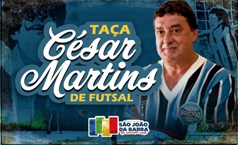 Semifinais da Taça César Martins de Futsal Masculino acontecem nesta terça