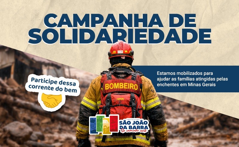 SJB realiza campanha pelas vítimas das chuvas em MG