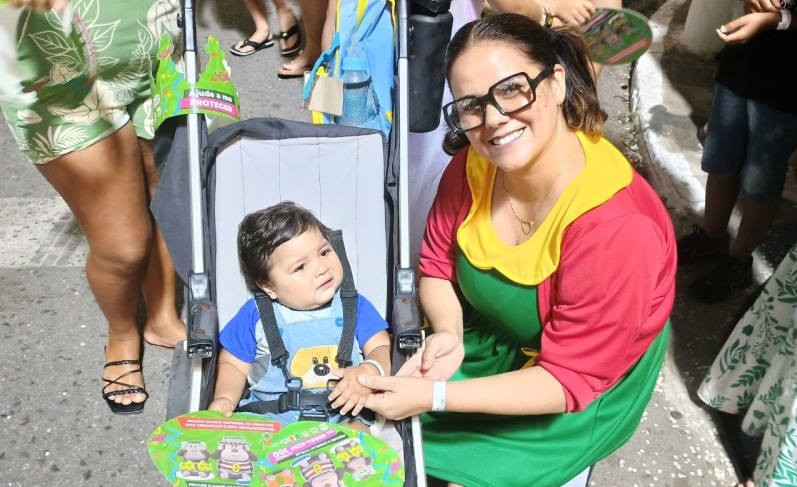 SJB realiza ação para identificar crianças durante o Carnaval