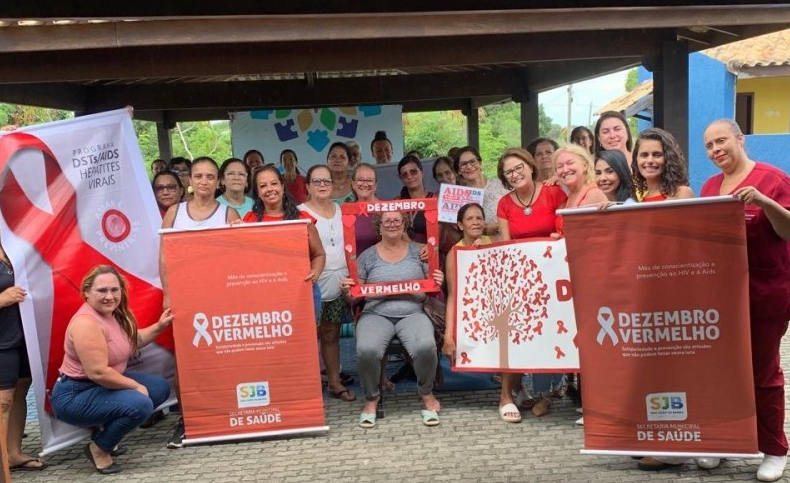 SJB promove evento do Dezembro Vermelho e reforça a luta contra o HIV/Aids